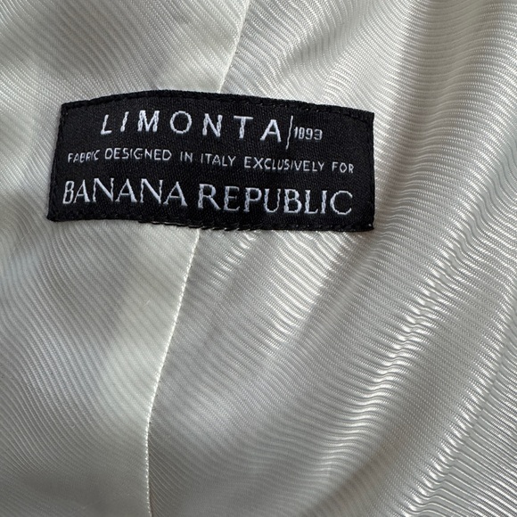 Banana Republic Limonta Trench Coat Jacket Modern Bow Tie Sleeve Tan XS - Picture 12 of 13